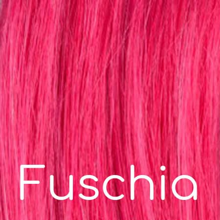 fuschia human hair
