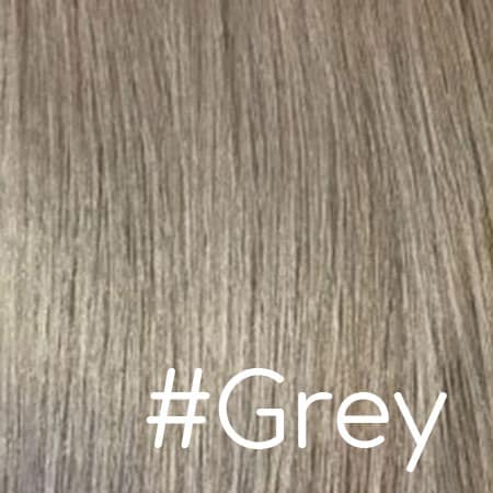 grey human hair extensions