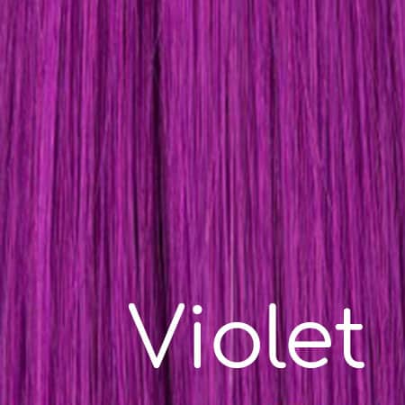 violet human hair