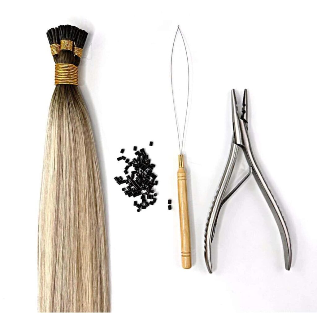 stick tip hair extensions