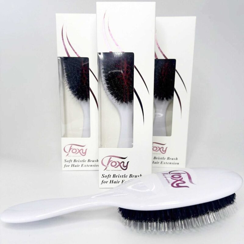 Hair-Extension-Soft-Bristle-Brush