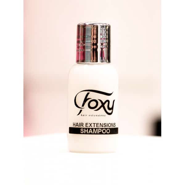 foxy hair extensions aftercare - travel shampoo