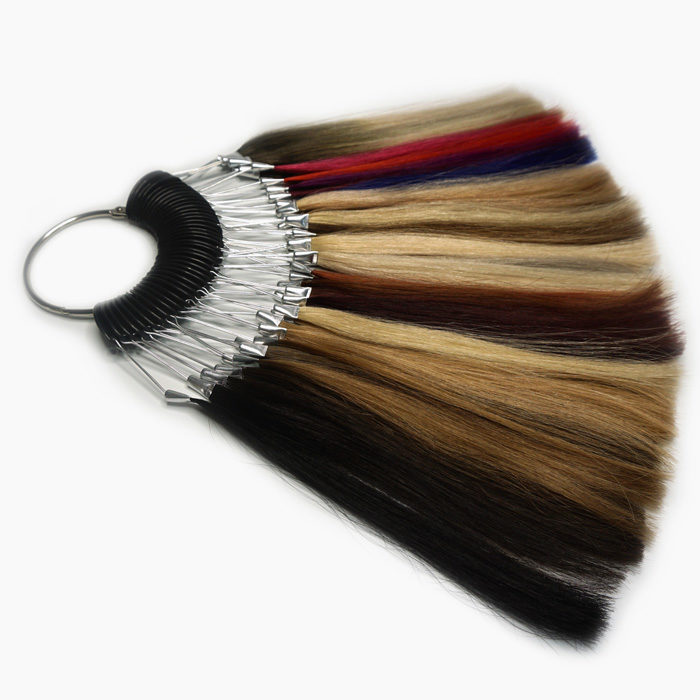 colour ring human hair samples