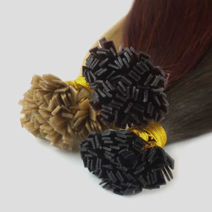 24" Pre Bonded Flat Tip Hair Extensions - Foxy Hair Extensions