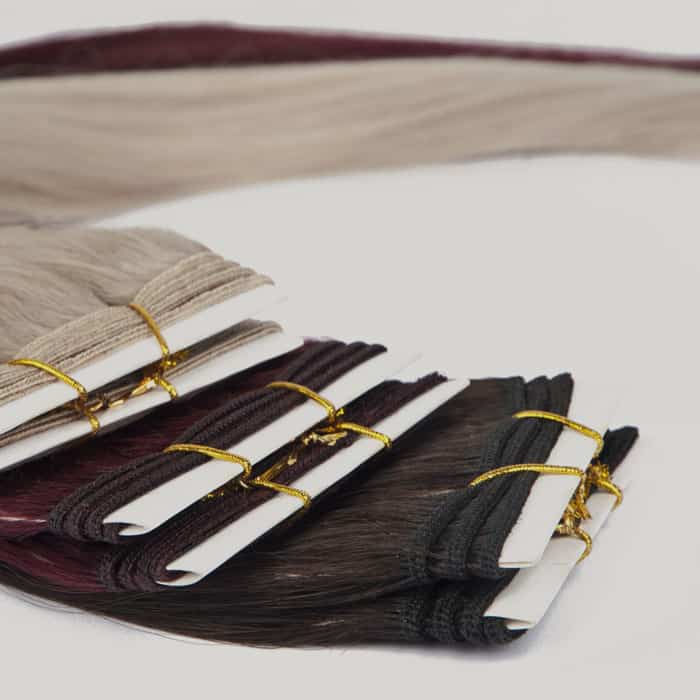 foxy indian human weft hair extensions 120g
