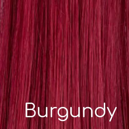 burgundy human hair extensions