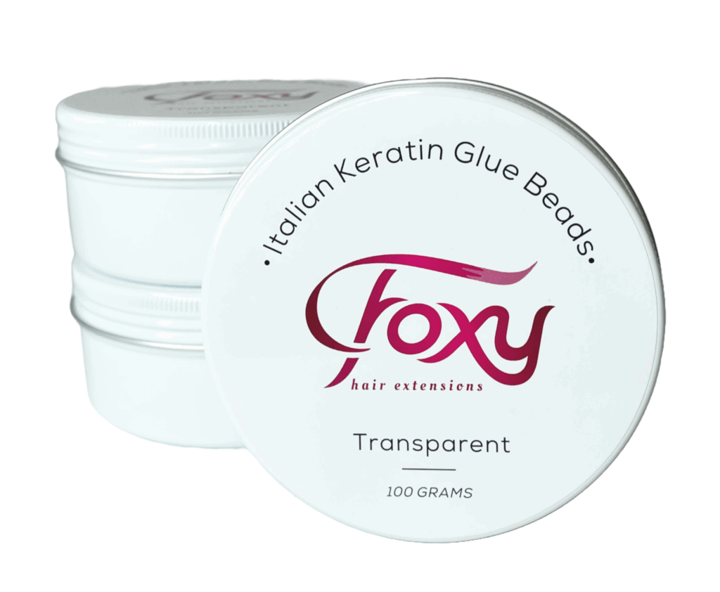 Foxy-Keratin-glue-beads